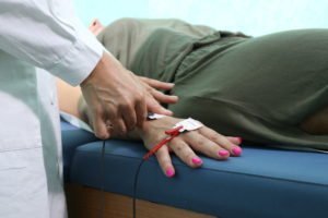 Composizione corporea - bioimpedenziometria (BIA)- applicazione degli elettrodi